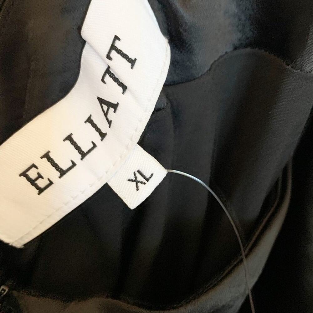 Elliatt Aisle Satin Slip Maxi Dress XL Black NWT - Picture 8 of 9